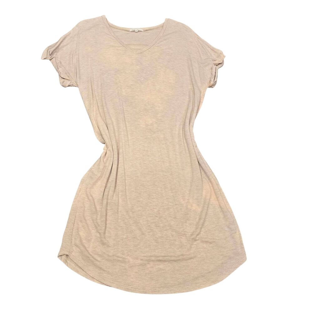 Antistar V-Neck‎ S/S Distressed T-Shirt Dress